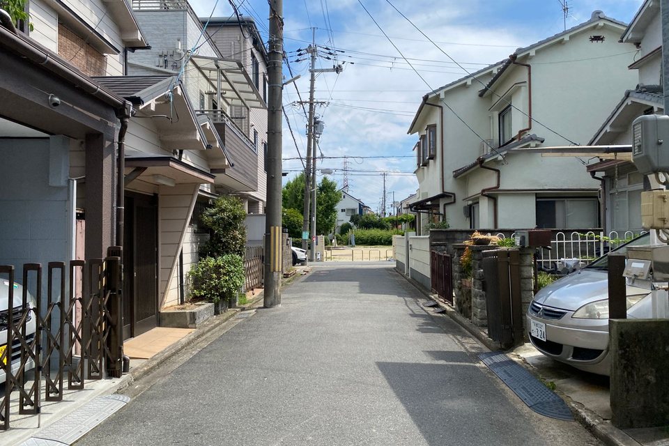住宅街の路地